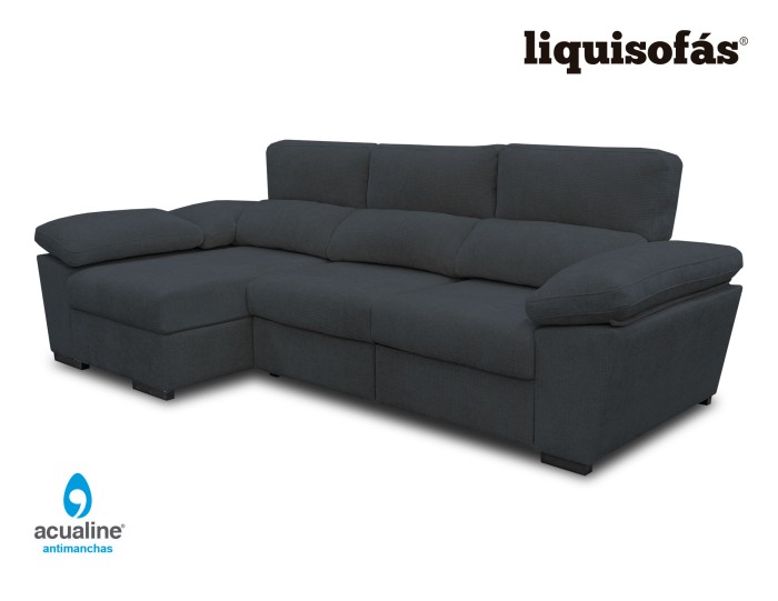 SOFÁ CHAISE LONGUE DESLIZANTE AL...