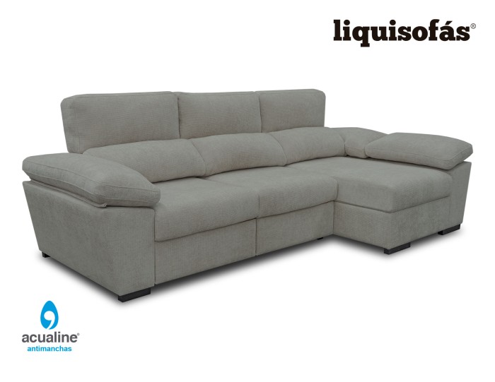 SOFÁ CHAISE LONGUE DESLIZANTE AL...