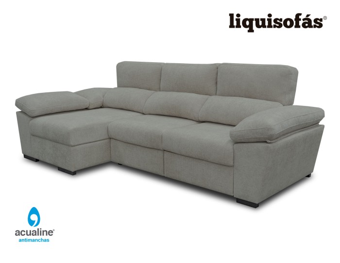 SOFÁ CHAISE LONGUE DESLIZANTE AL...