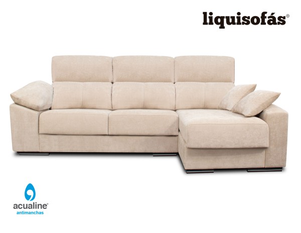 SOFÁ CHAISE LONGUE RECLINABLE Y DESLIZANTE MOD. EGIPTO
