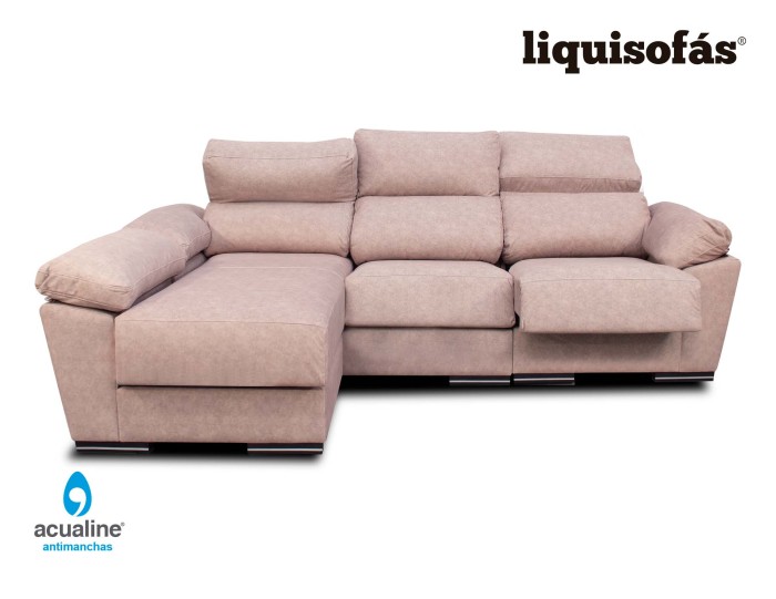 SOFÁ CHAISE LONGUE RECLINABLE Y...