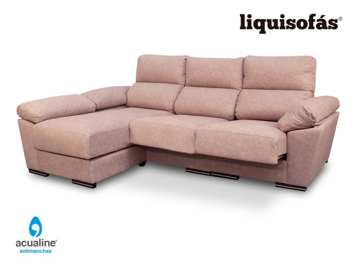 SOFÁ CHAISE LONGUE RECLINABLE Y...