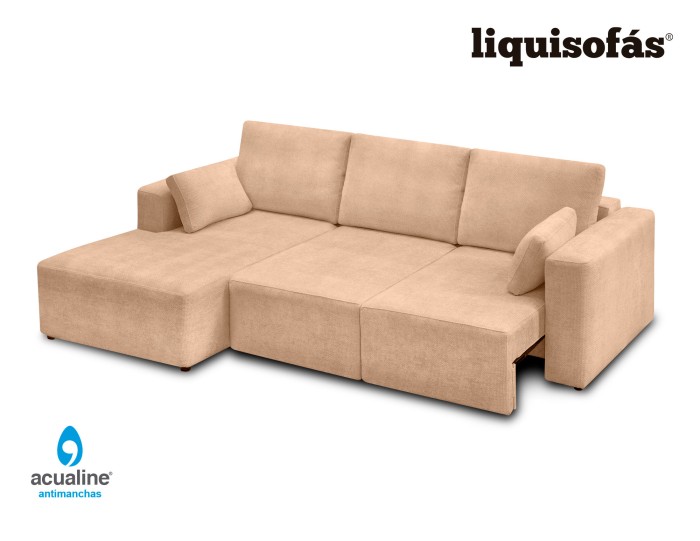 SOFÁ CHAISE LONGUE DESLIZANTE FRONTAL...