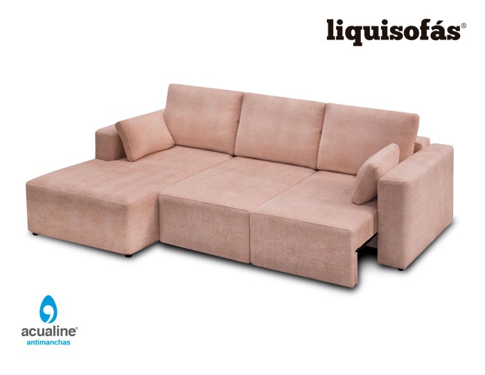 SOFÁ CHAISE LONGUE DESLIZANTE FRONTAL...