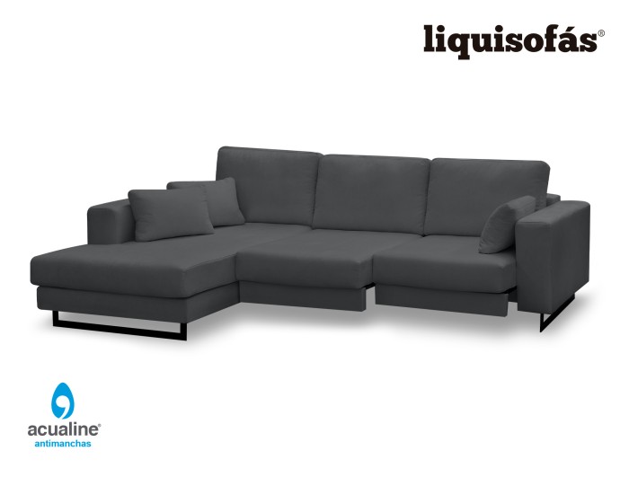 SOFÁ CHAISE LONGUE DESLIZANTE AL...