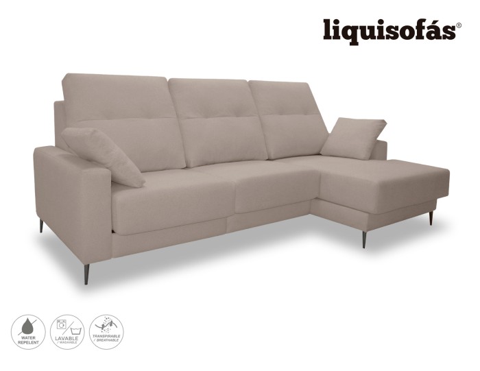 SOFÁ CHAISE LONGUE DESLIZANTE FRONTAL...