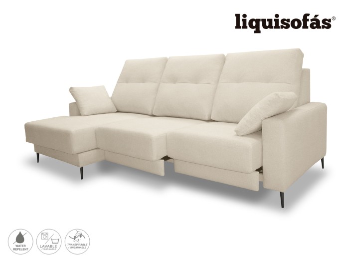 SOFÁ CHAISE LONGUE DESLIZANTE FRONTAL...