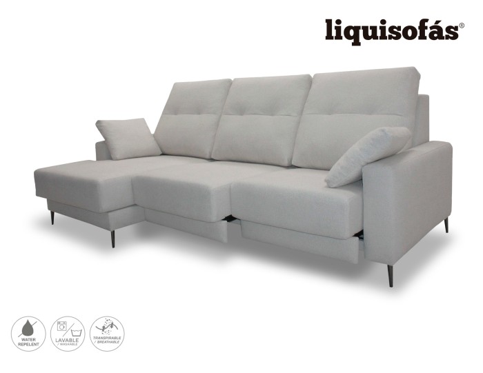 SOFÁ CHAISE LONGUE DESLIZANTE FRONTAL...