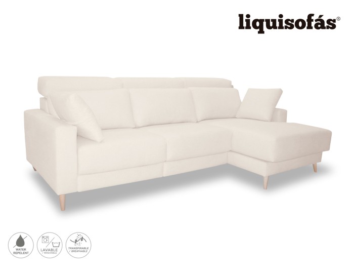 SOFÁ CHAISE LONGUE DESLIZANTE FRONTAL...