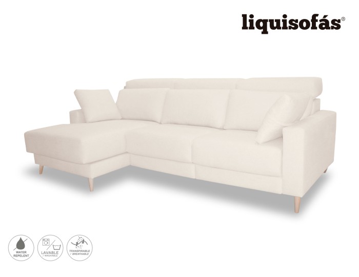 SOFÁ CHAISE LONGUE DESLIZANTE FRONTAL...