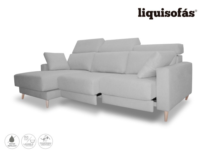 SOFÁ CHAISE LONGUE DESLIZANTE FRONTAL...