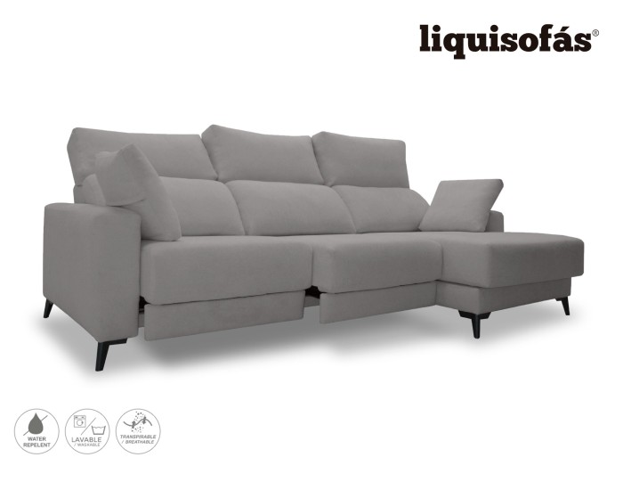 SOFÁ CHAISE LONGUE DESLIZANTE FRONTAL...