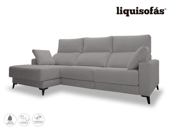 SOFÁ CHAISE LONGUE DESLIZANTE FRONTAL...