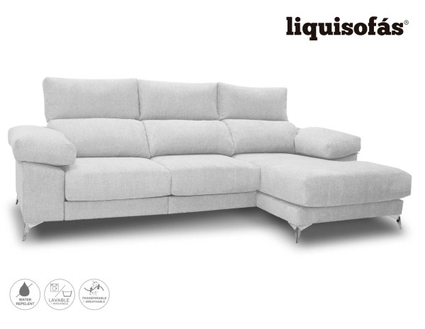 CHAISELONGUE DESLIZANTE FRONTAL Y RECLINABLE MOD. CALCIO