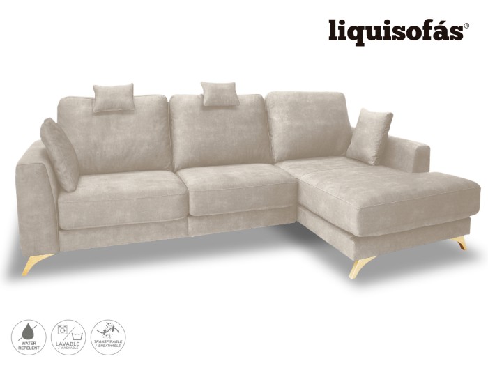 SOFÁ CHAISELONGUE DESLIZANTE AL SUELO...
