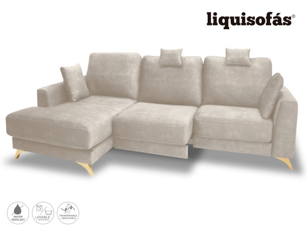SOFÁ CHAISELONGUE DESLIZANTE AL SUELO MOD. SUIZA