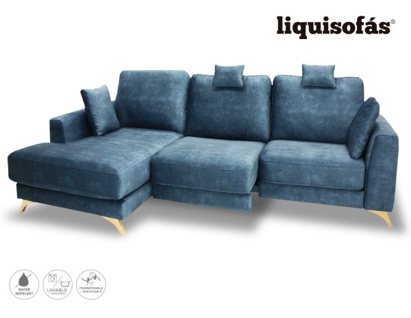 SOFÁ CHAISELONGUE DESLIZANTE AL SUELO MOD. SUIZA