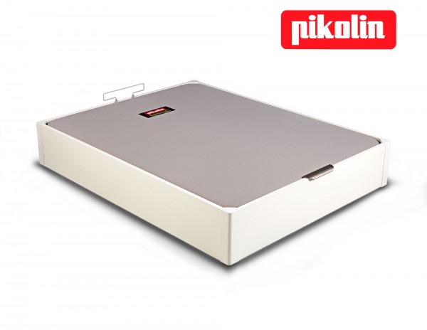 CANAPÉ ABATIBLE MOD. DESIGN BLANCO CON VETA