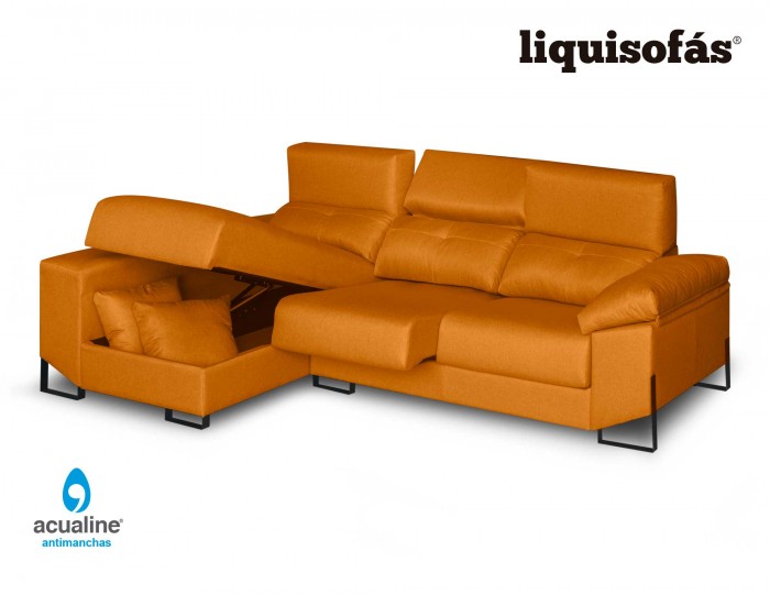 SOFÁ CHAISELONGUE DESLIZANTE Y CON...