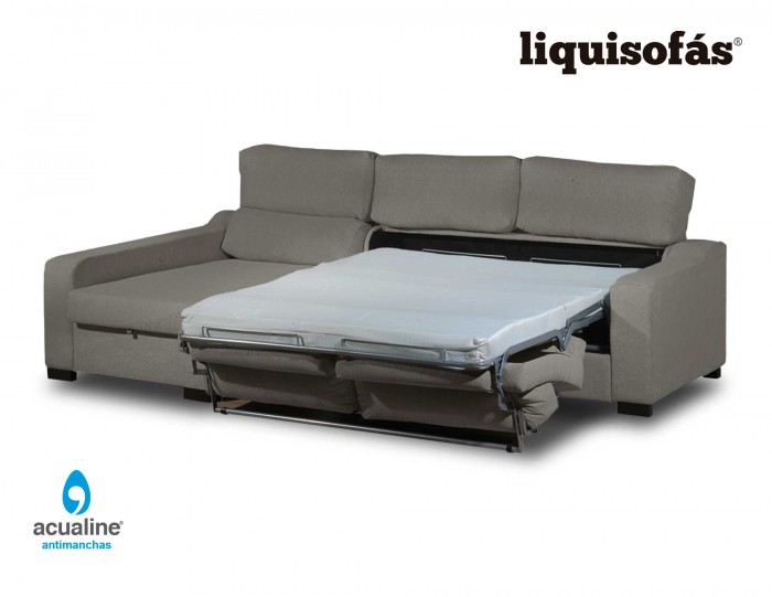 SOFÁ CHAISELONGUE CAMA CON SISTEMA...