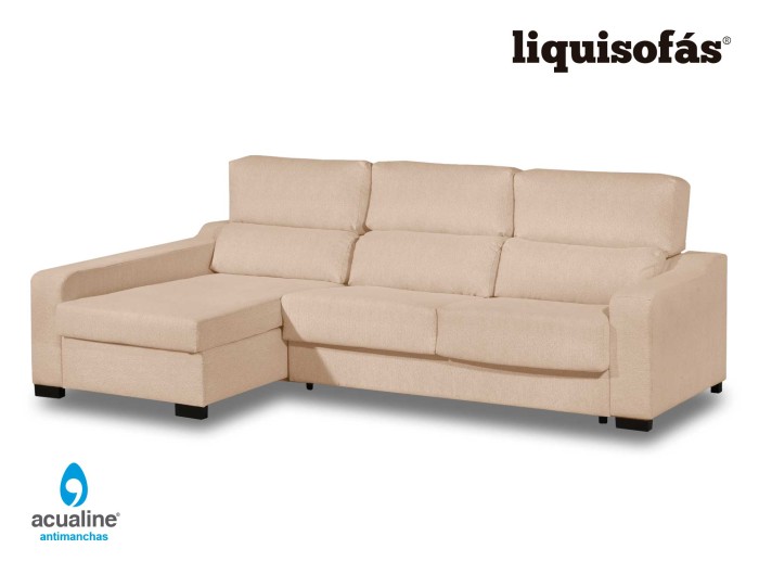 SOFÁ CHAISELONGUE CAMA CON SISTEMA...