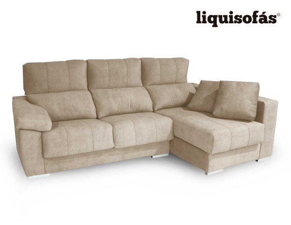 SOFÁ CHAISELONGUE DESLIZANTE Y CON ARCÓN MOD. LEPE