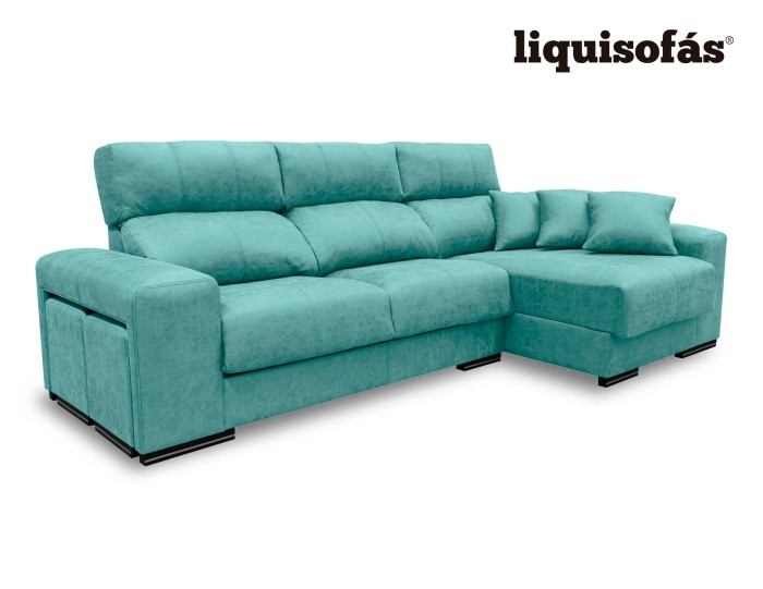 SOFÁ CHAISELONGUE RECLINABLE Y...