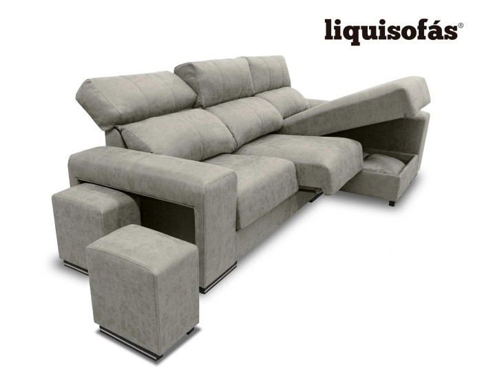 SOFÁ CHAISELONGUE RECLINABLE Y...