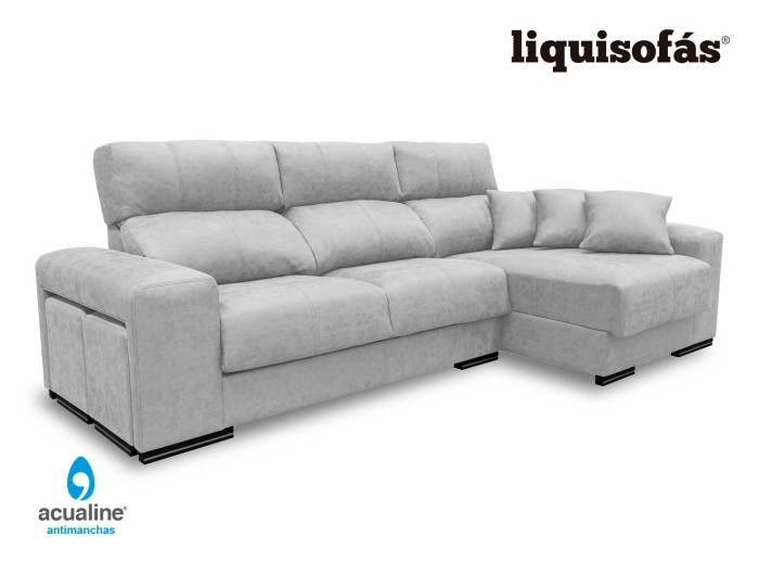SOFÁ CHAISELONGUE RECLINABLE Y...