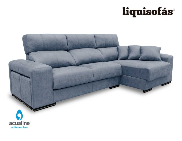 SOFÁ CHAISELONGUE RECLINABLE Y...