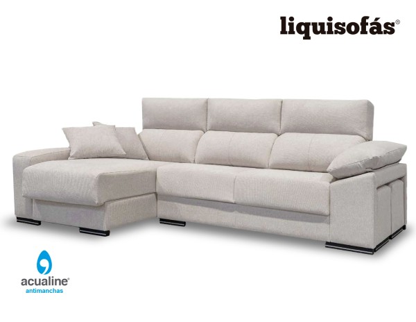CHAISELONGUE ASIENTOS DESLIZANTES MOD. CAQUI