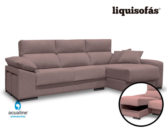 CHAISELONGUE ASIENTOS DESLIZANTES...