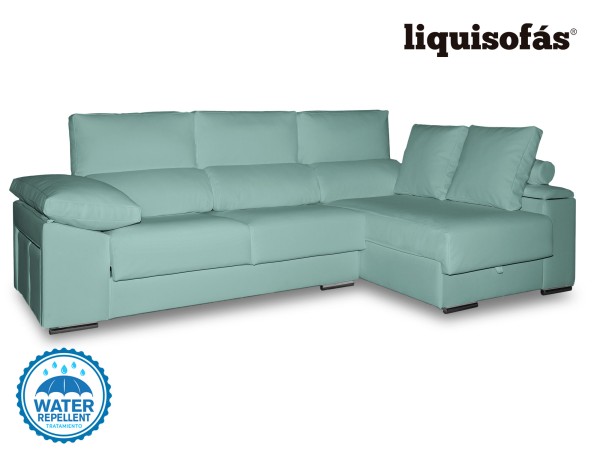 CHAISELONGUE COJÍN RULO...