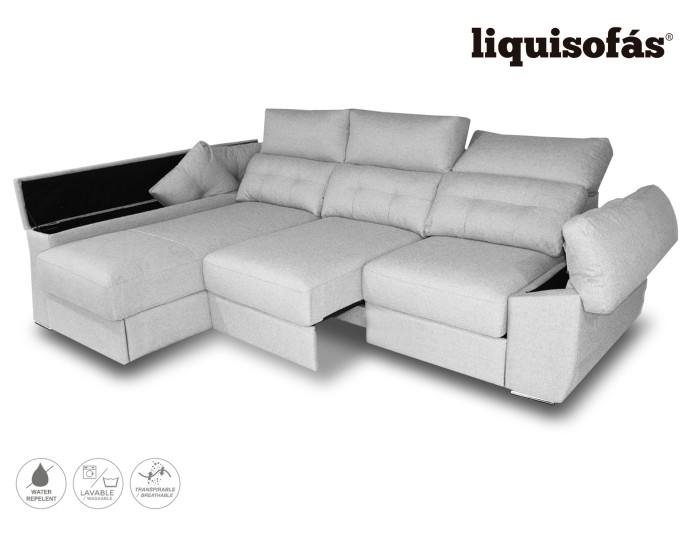 CHAISELONGUE DESLIZANTE FRONTAL Y...