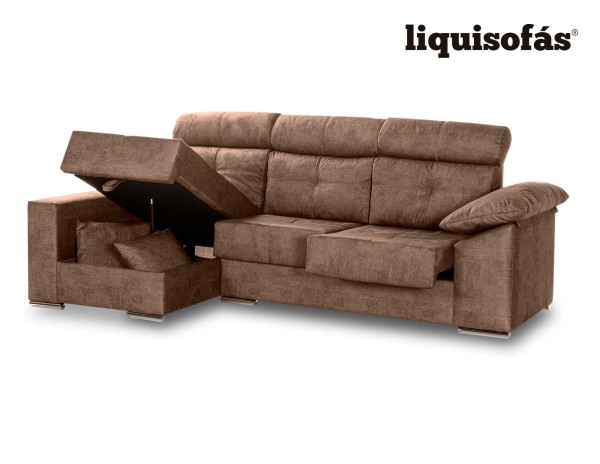 CHAISELONGUE DESLIZANTE Y RECLINABLE MOD. CONOR
