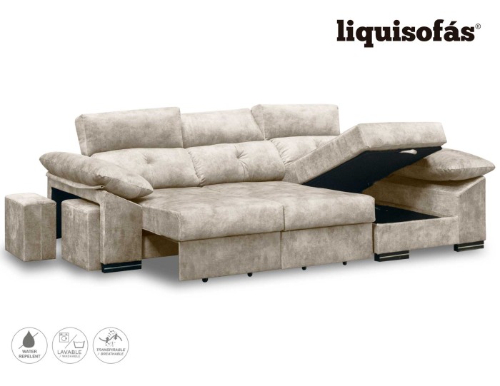 CHAISELONGUE DESLIZANTE FRONTAL Y...