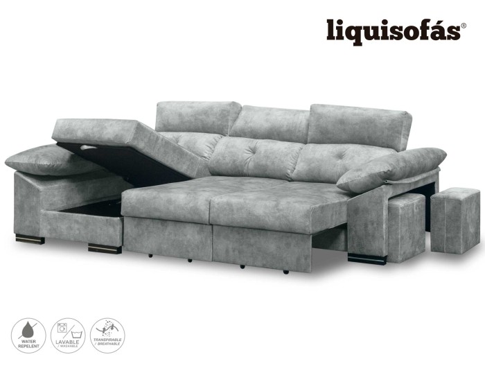 CHAISELONGUE DESLIZANTE FRONTAL Y...