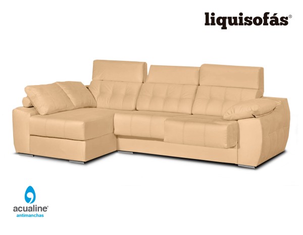 SOFÁ CHAISELONGUE DESLIZANTE Y RECLINABLE MOD. AFAF