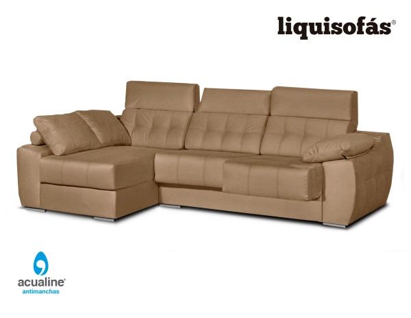 SOFÁ CHAISELONGUE DESLIZANTE Y RECLINABLE MOD. AFAF