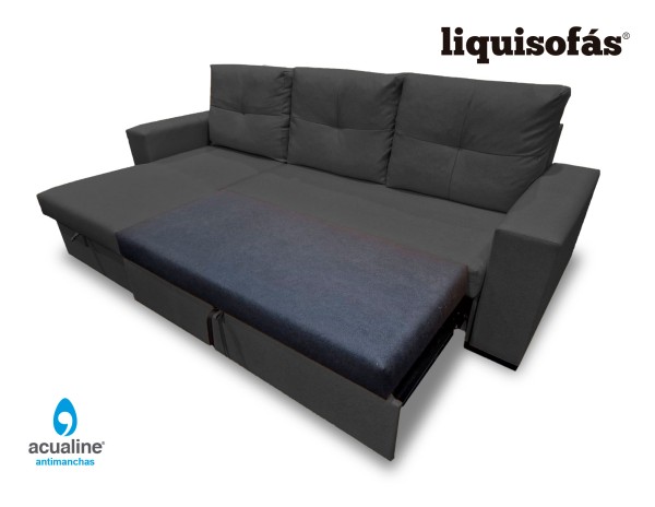 SOFÁ CHAISELONGUE CAMA DE ARRASTRE C/ ARCÓN MOD. CATAMARÁN