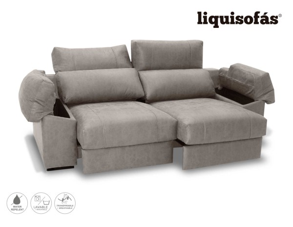 SOFÁ 3+2 DESLIZANTE FRONTAL Y RECLINABLE MOD. ÁGUILA
