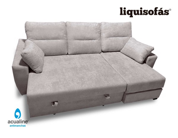 SOFÁ CHAISELONGUE CAMA DE ARRASTRE MOD. JANEIRO