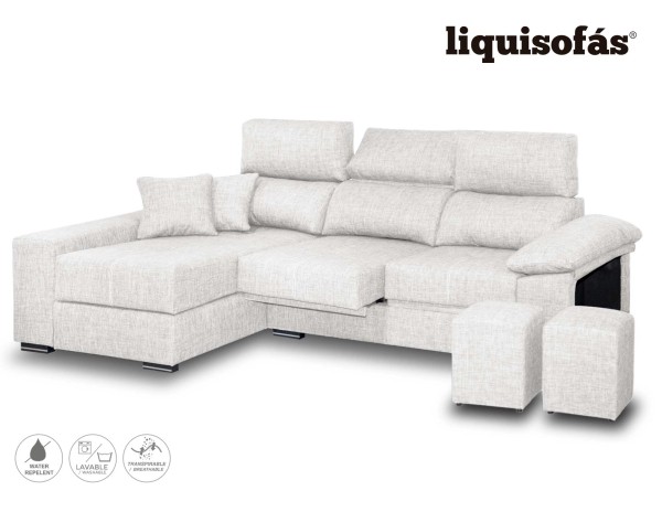CHAISELONGUE DESLIZANTE Y RECLINABLE MOD. NIZA