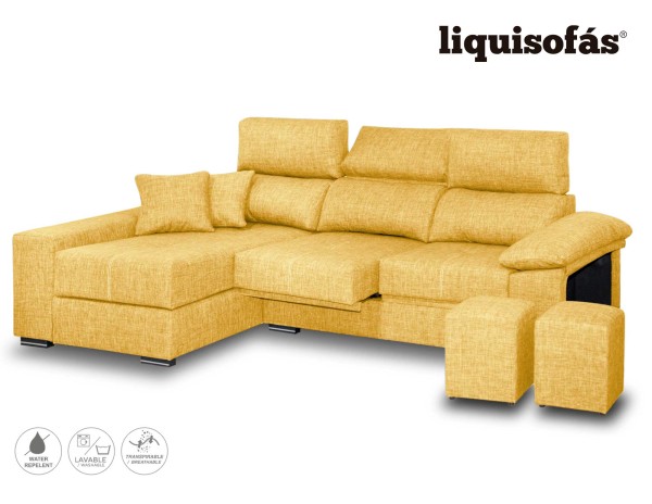 CHAISELONGUE DESLIZANTE Y RECLINABLE MOD. NIZA