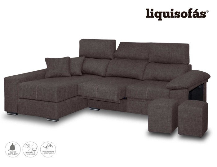 CHAISELONGUE DESLIZANTE Y RECLINABLE...