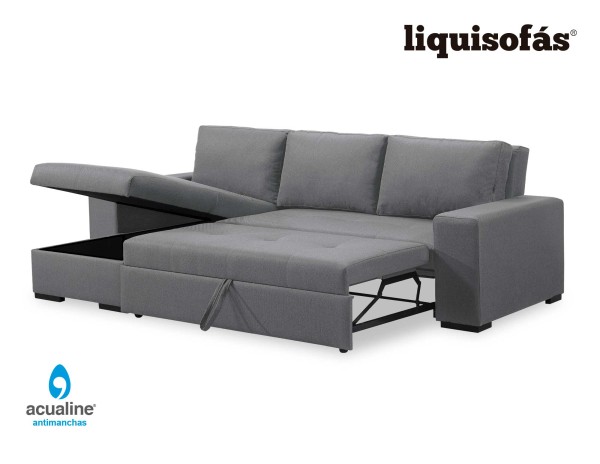 SOFÁ CHAISELONGUE CAMA DE ARRASTRE MOD. TORMES
