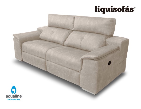 SOFÁ 3 PLAZAS RELAX RECLINABLE MOD. PESCARA