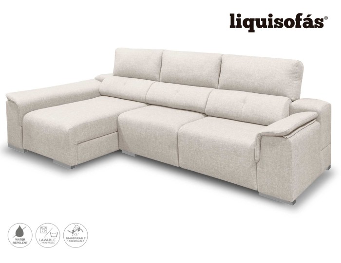 SOFÁ CHAISELONGUE DESLIZANTE FRONTAL...