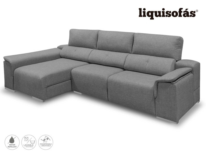 SOFÁ CHAISELONGUE DESLIZANTE FRONTAL...