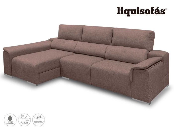 SOFÁ CHAISELONGUE DESLIZANTE FRONTAL...